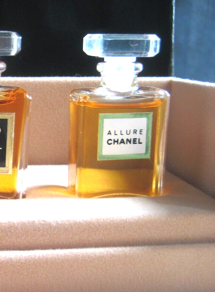 🎁1990s Vintage Mini 1/8 oz **PARFUM** Chanel Allure only Pure perfume