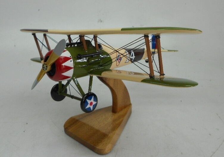 Nieuport 28 N.28C-1 French Fighter Airplane Desk Wood Model Large 