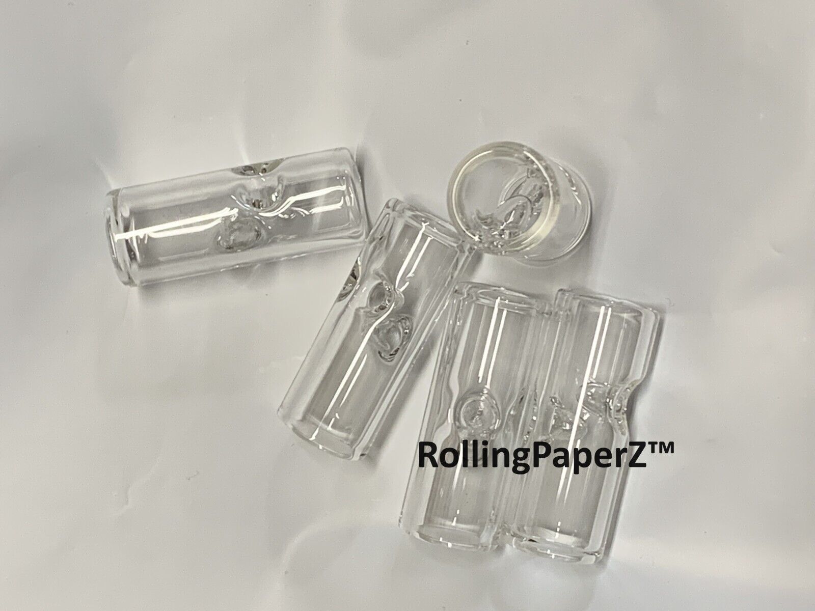 FIVE of the PHATTY GLASS TIPS 12mm