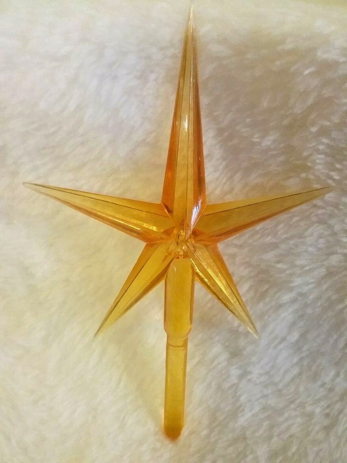 Gold Modern Lg Star for Ceramic Christmas Tree -measurements in description