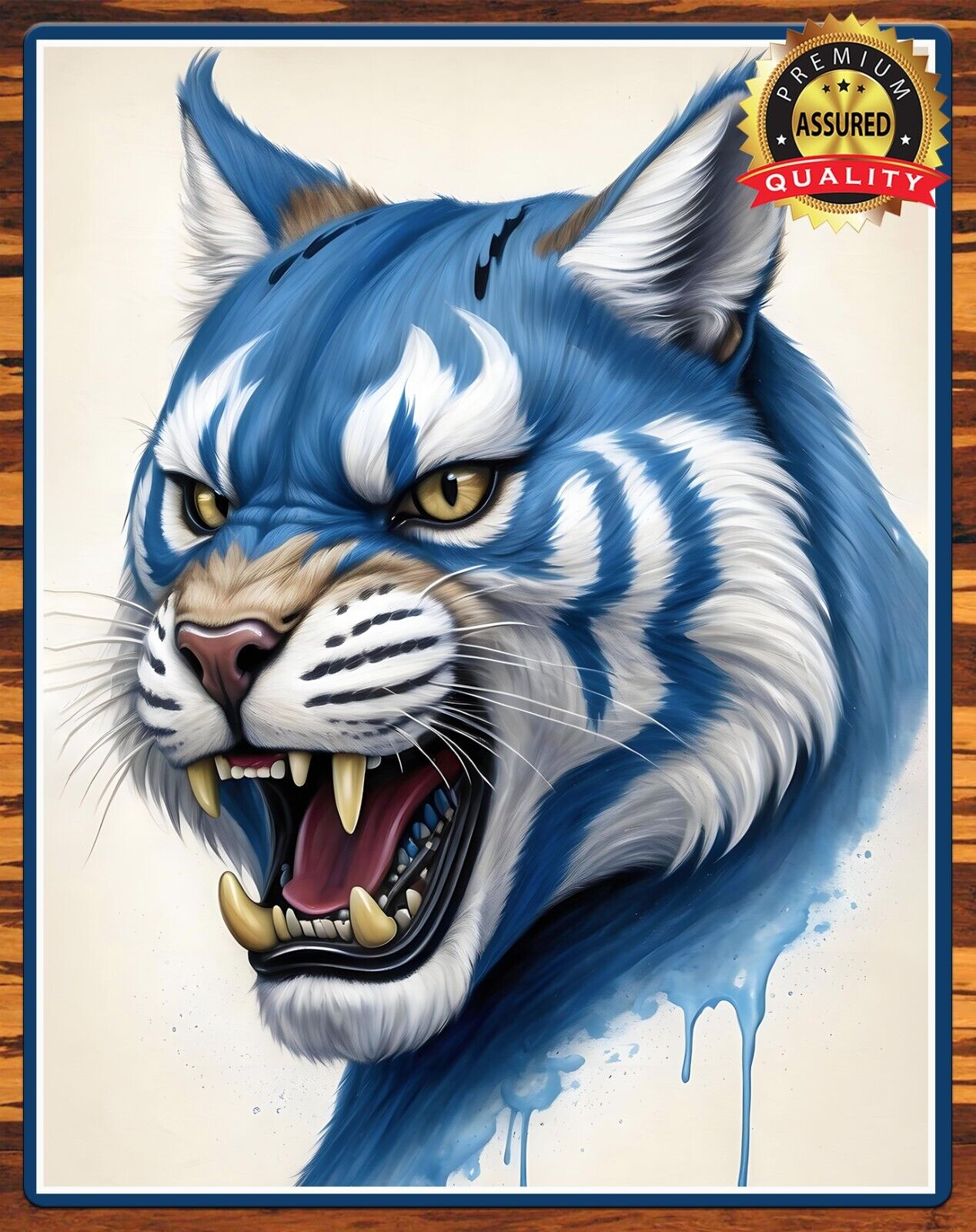 Kentucky Wildcats - Art To Be Signed By Artist - Metal Sign 11 x 14