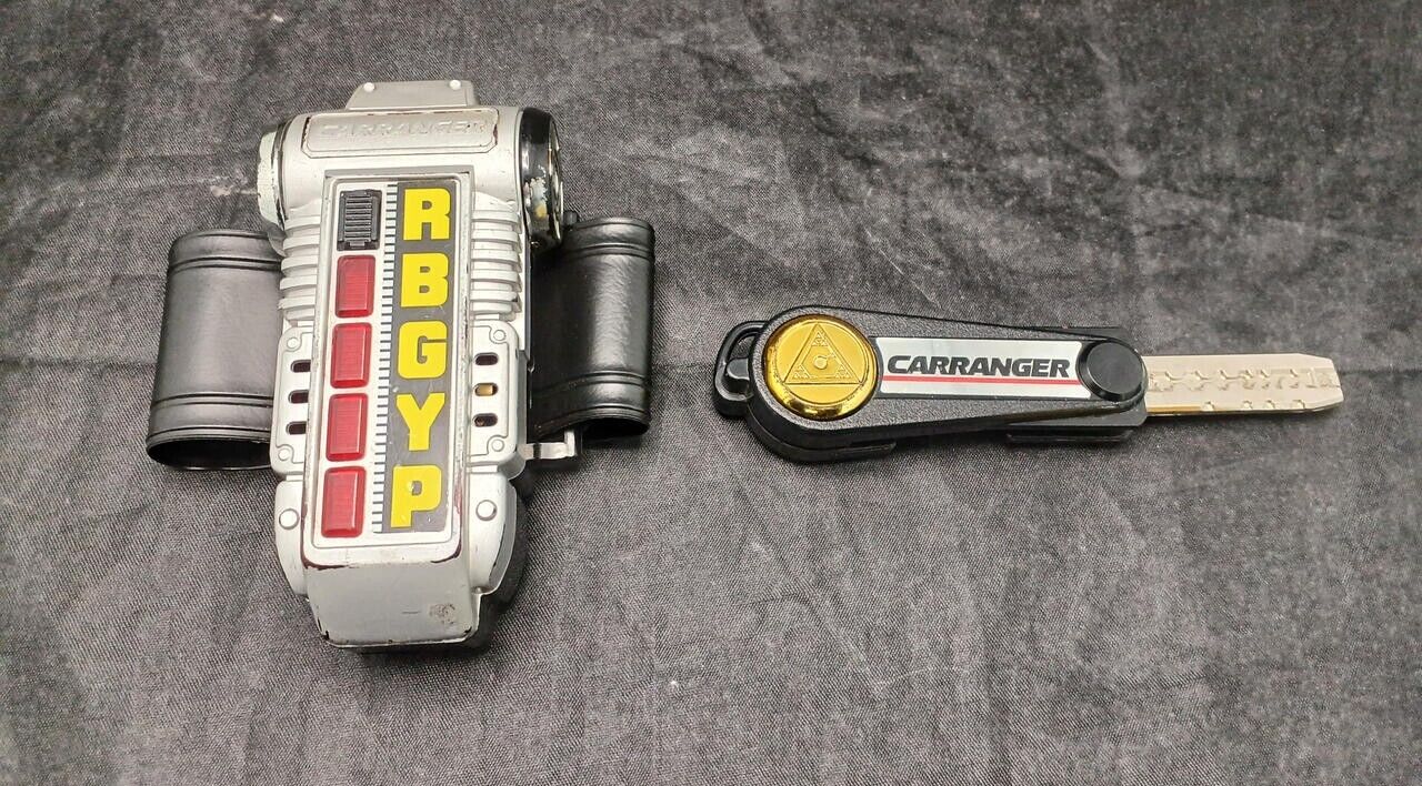 BANDAI Power Ranger Turbo Carranger Morpher Key Set 1996 Vintage Rare 202404O