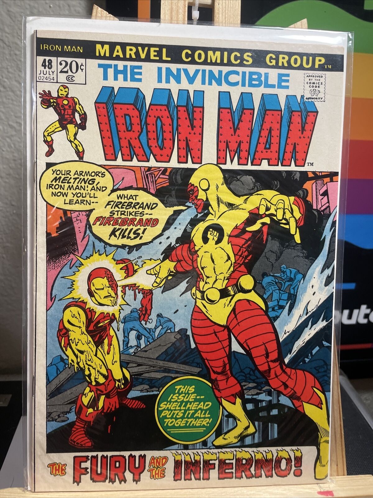 Iron Man #48 1972 Marvel Comics