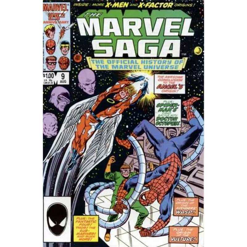 Marvel Saga #9 in Near Mint minus condition. Marvel comics [r`