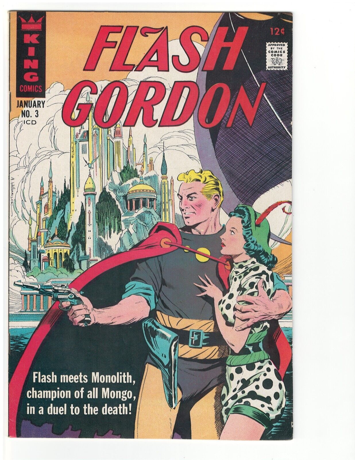 FLASH GORDON 3 ( 1967 ) LOST IN THE LAND OF THE LIZARD MAN. 9.4/9.6