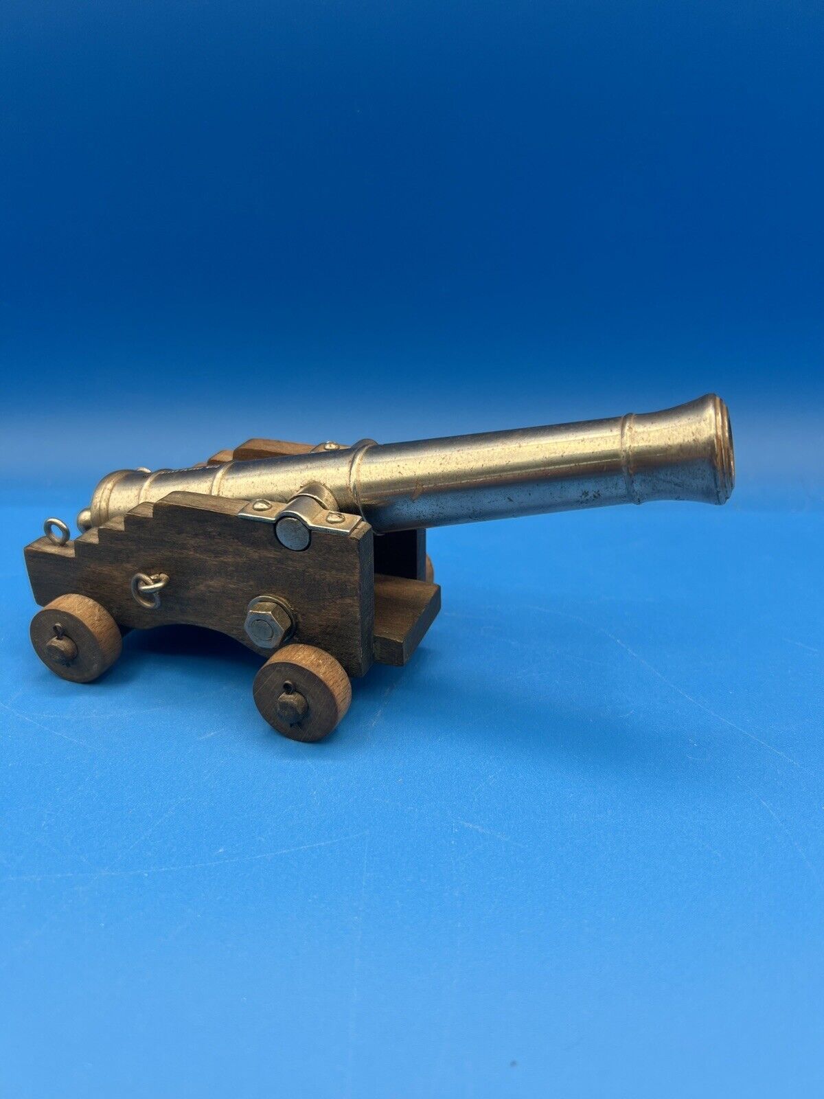 VTG Dikar? Spain .45 Cal Black Powder Miniature Civil War Signal Cannon Steel