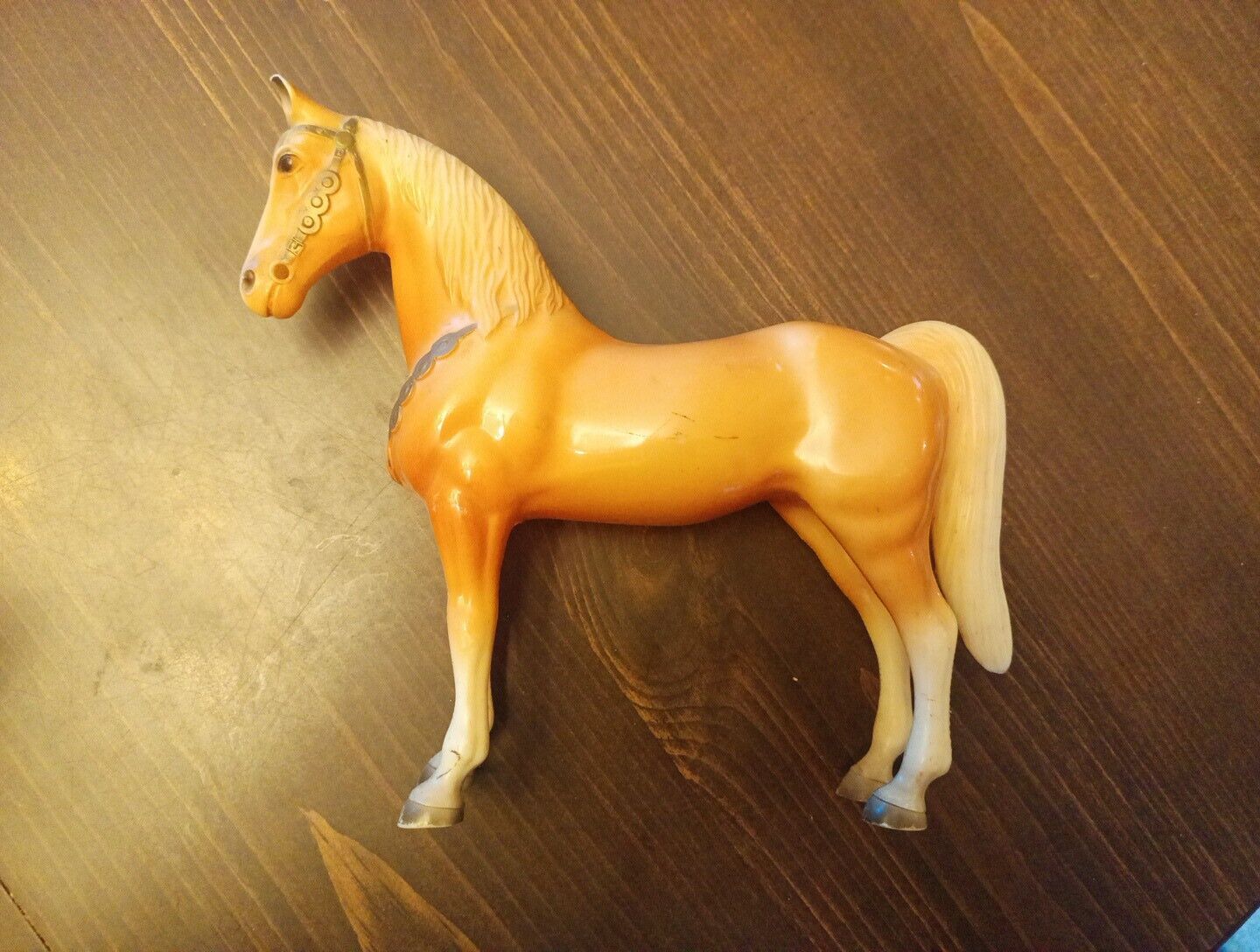 Vintage Breyer Western Pony Palomino Traditional Horse No Saddle Or Reins
