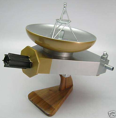 New Horizons NASA Pluto Robotic Spacecraft Desk Wood Model Small New