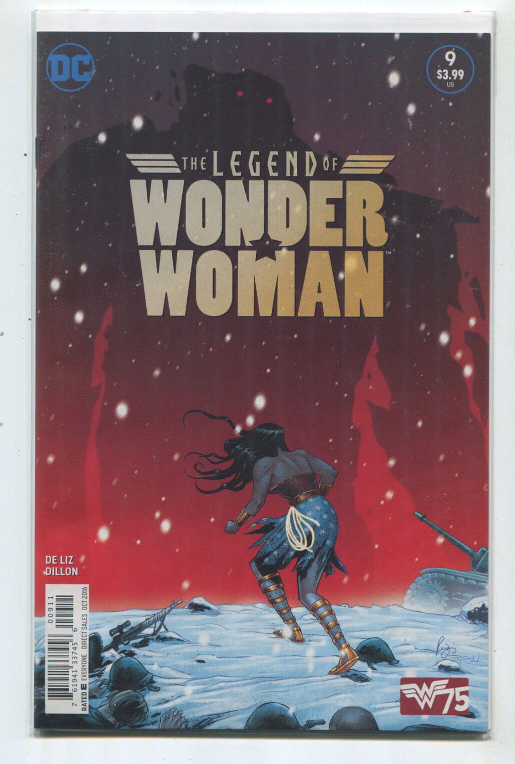 The Legend Of Wonder Woman #9 NM WW75  DeLiz Dillon DC Comics MD12