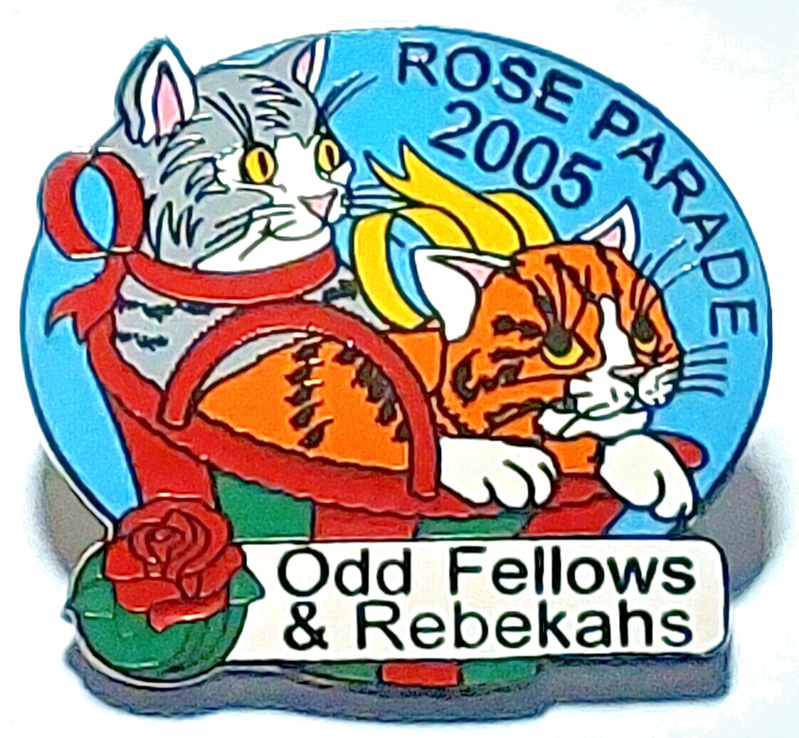 Rose Parade 2005 ODD FELLOWS & REBEKAHS Lapel Pin (062823)