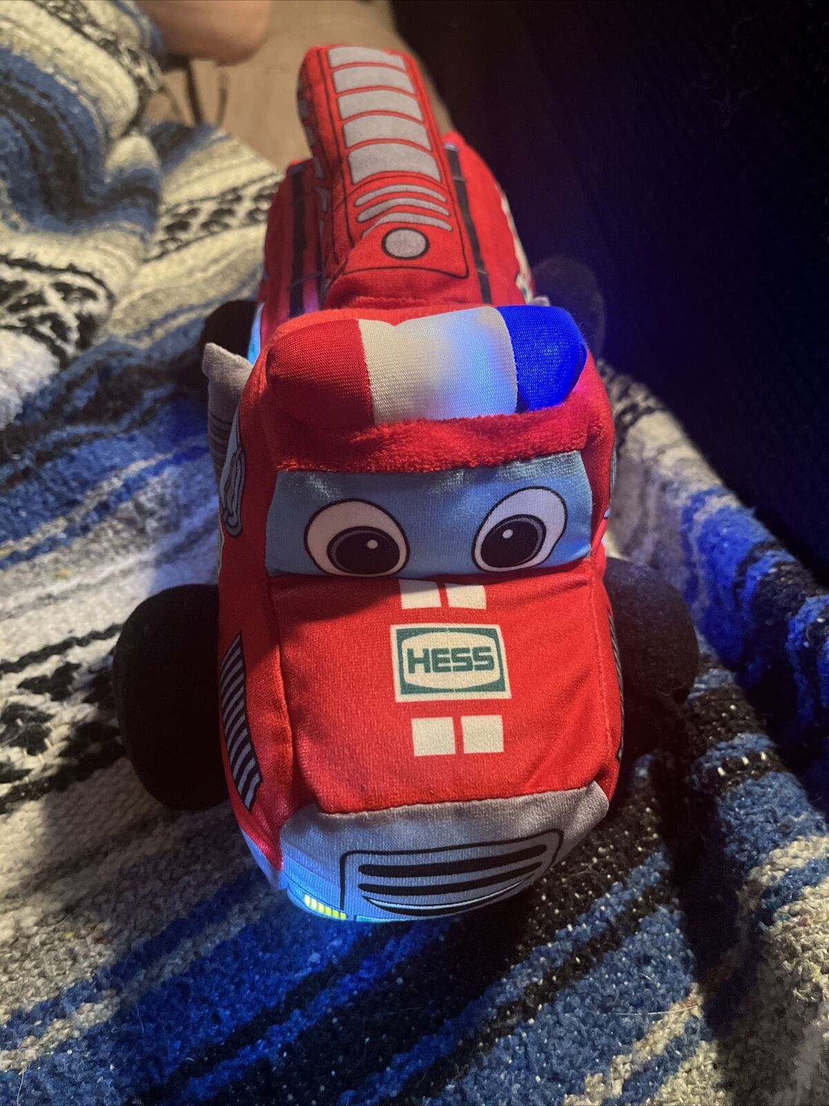 Hess 2020 Soft Fire Truck Plush My First Hess Truck Lights Up Sings Tested Works
