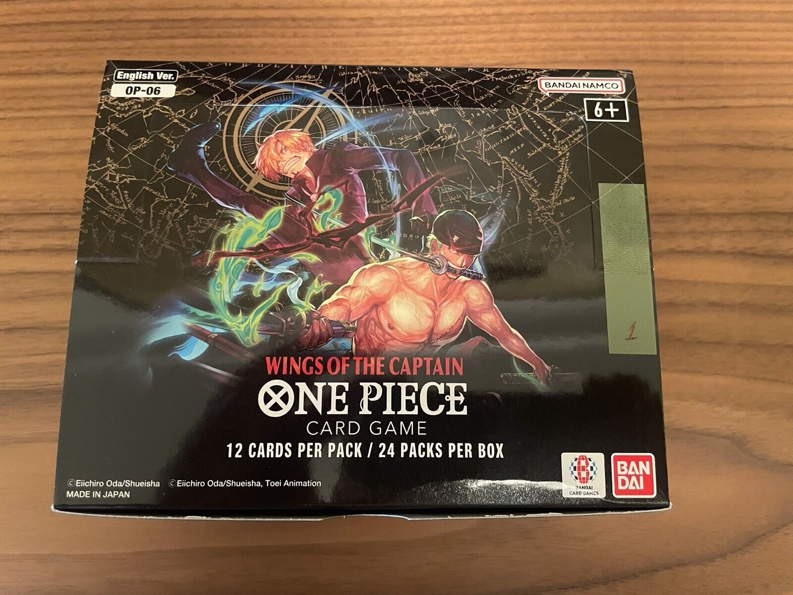 One Piece TCG - OP06 Unsealed Booster Box Bulk - Wings Of The Captain