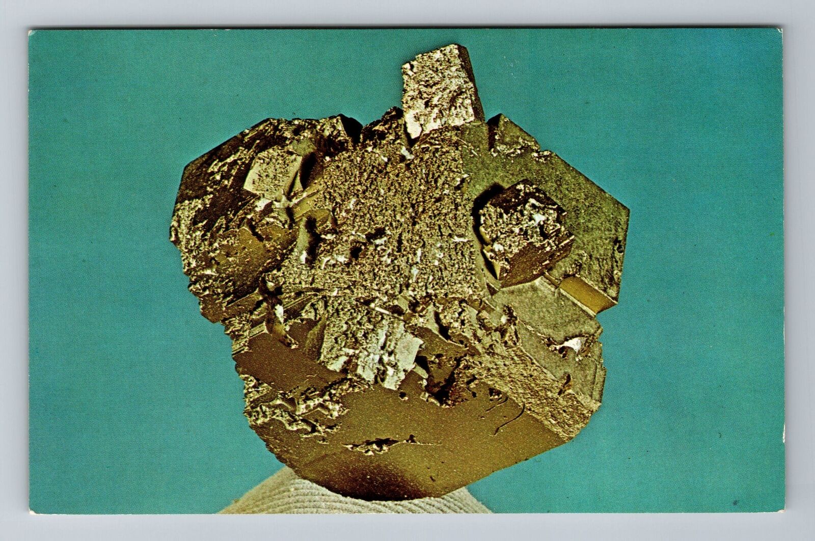Climax CO-Colorado, Pyrite Crystals Vintage Souvenir Postcard