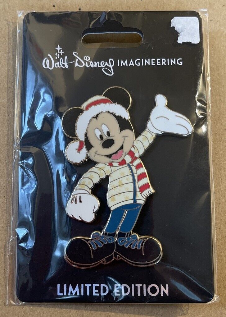 Disney WDI Christmas Holiday Mickey Mouse Pin Limited Edition 250