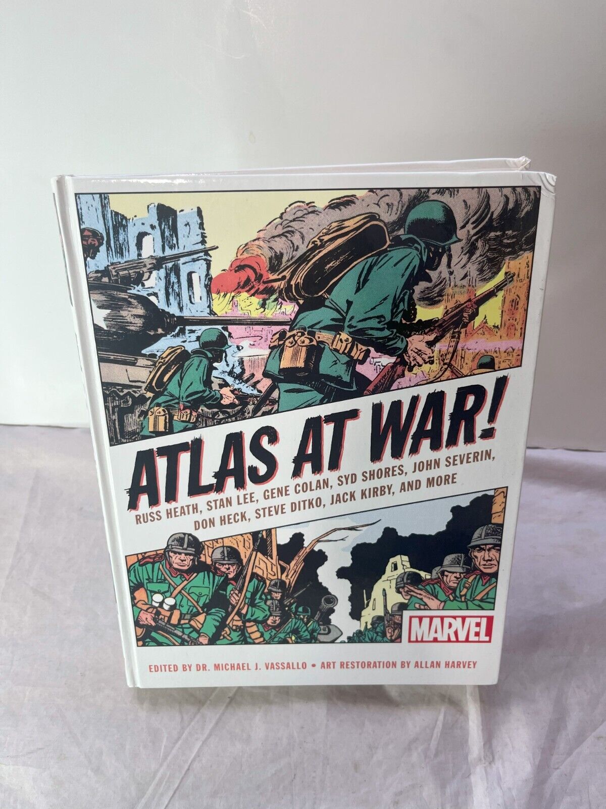 Atlas at War Hardcover Marvel Dead Reckoning Stan Lee Jack Kirby Steve Ditko