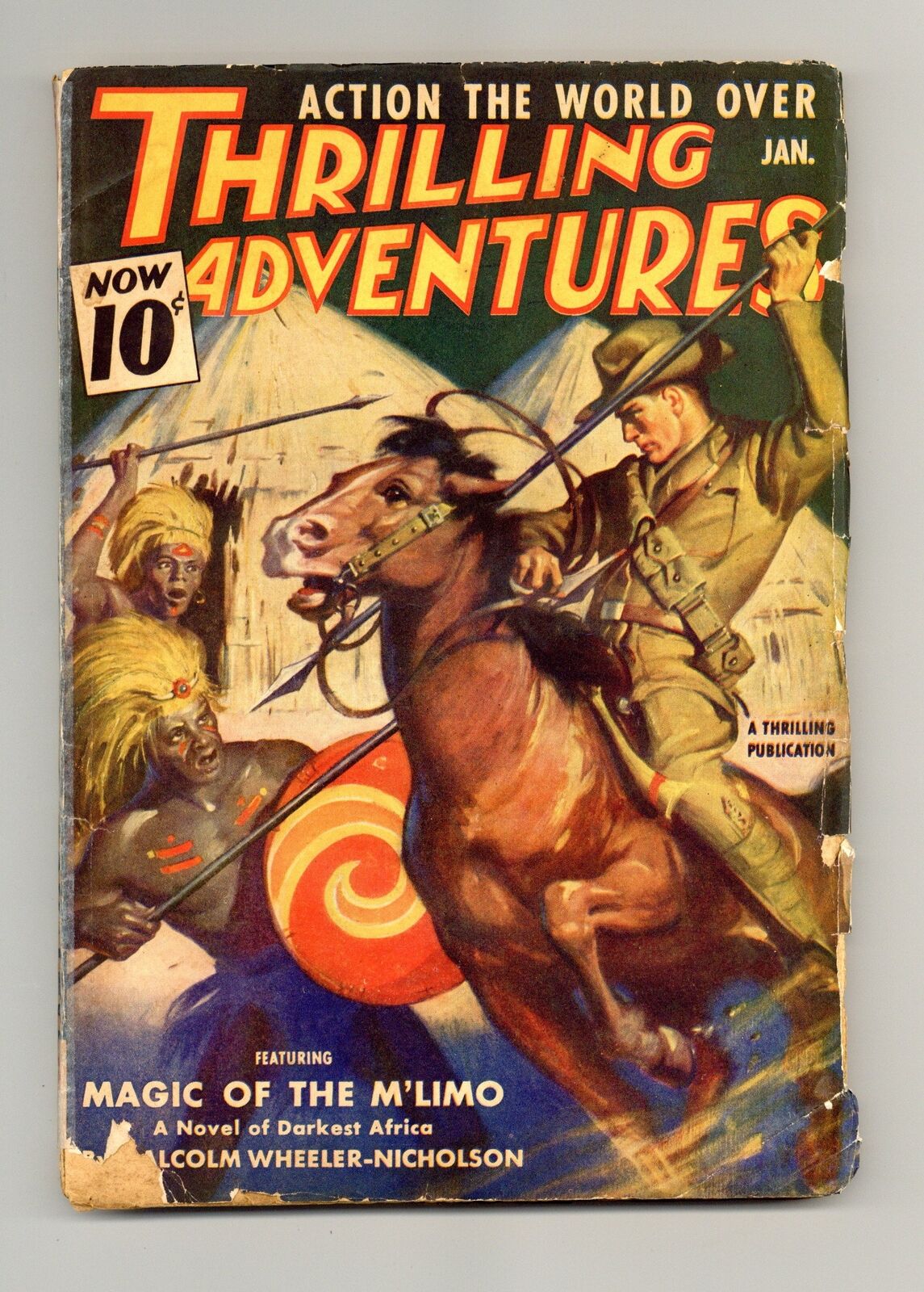 Thrilling Adventures Pulp Jan 1940 Vol. 32 #2 FR/GD 1.5