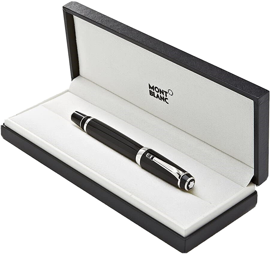 Montblanc Boheme Noir Platinum Line Rollerball Pen Luxury Gift Spring Sale 2024