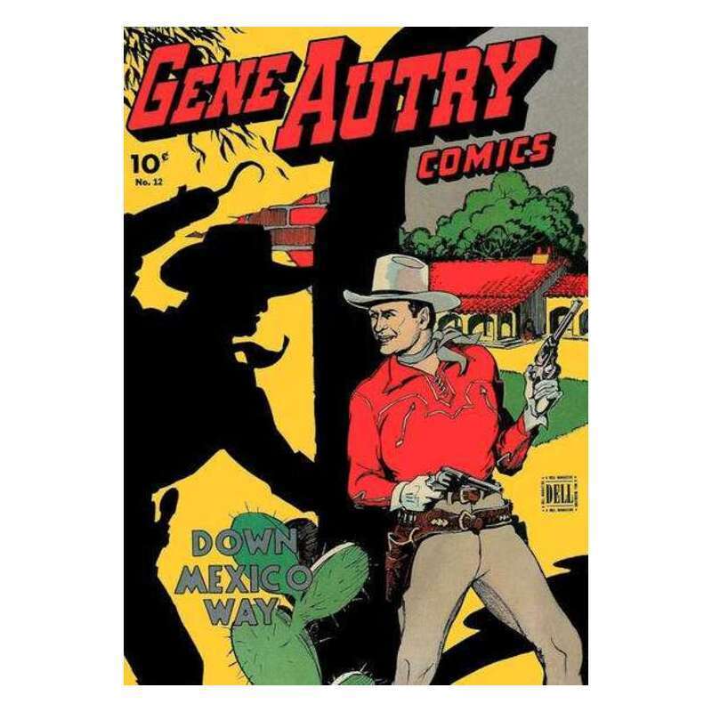 Gene Autry Comics (1943 series) #12 in Very Good + condition. Dell comics [a]