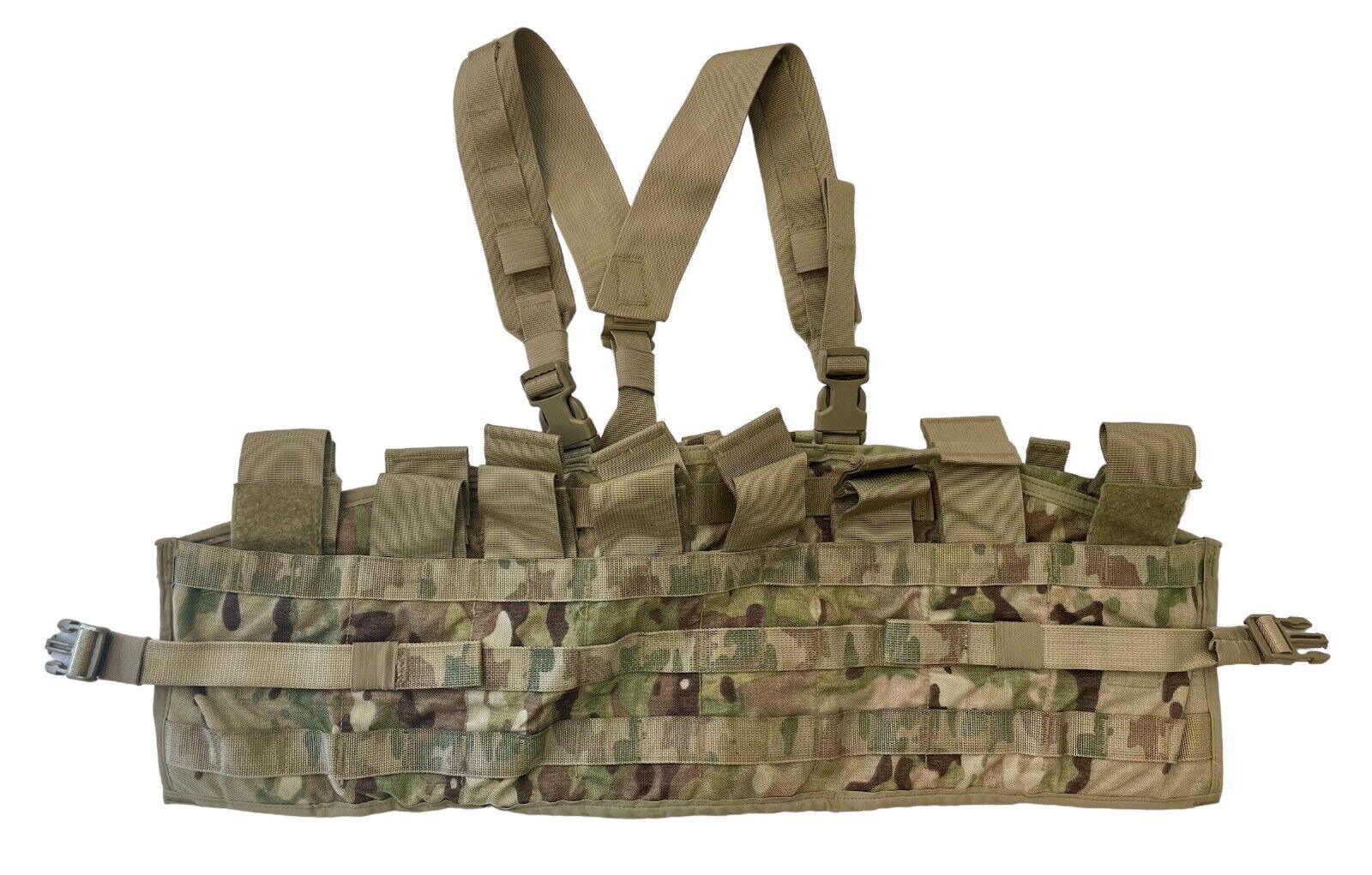 USGI Tactical Assault Panel TAP Chest Rig OEF-CP OCP Multicam w/ Harness Straps
