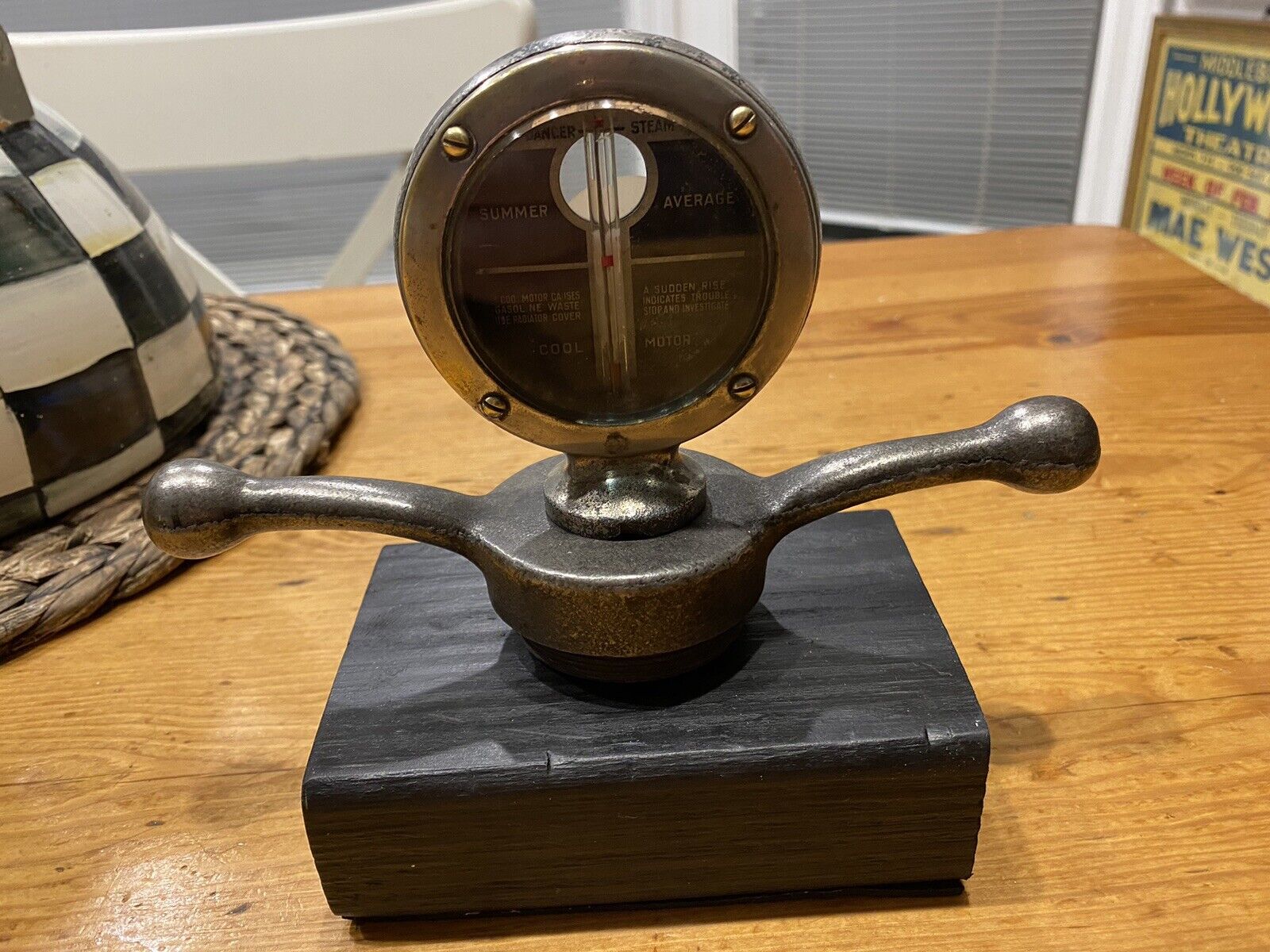 Antique DOGBONE 1918 Boyce Motometer
