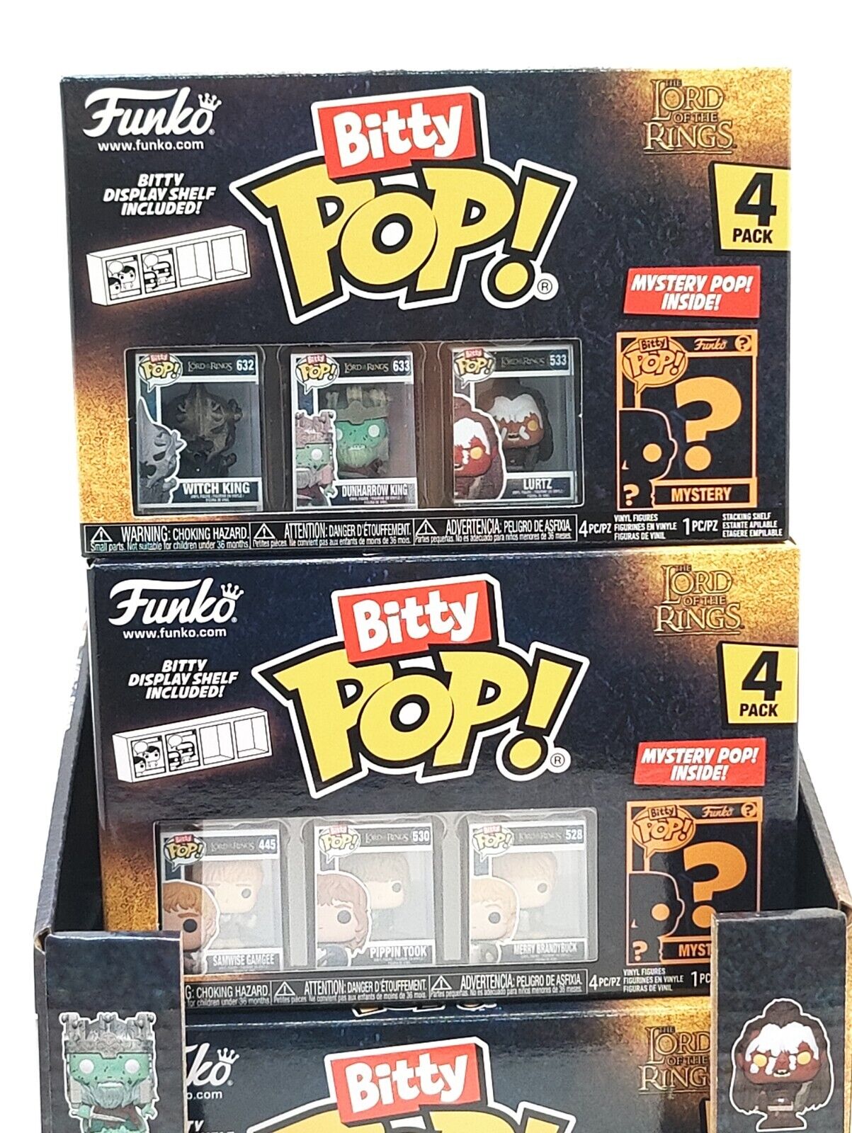 The Lord of the Rings Witch King Funko Bitty Pop Mini-Figure 4-Pack In stock