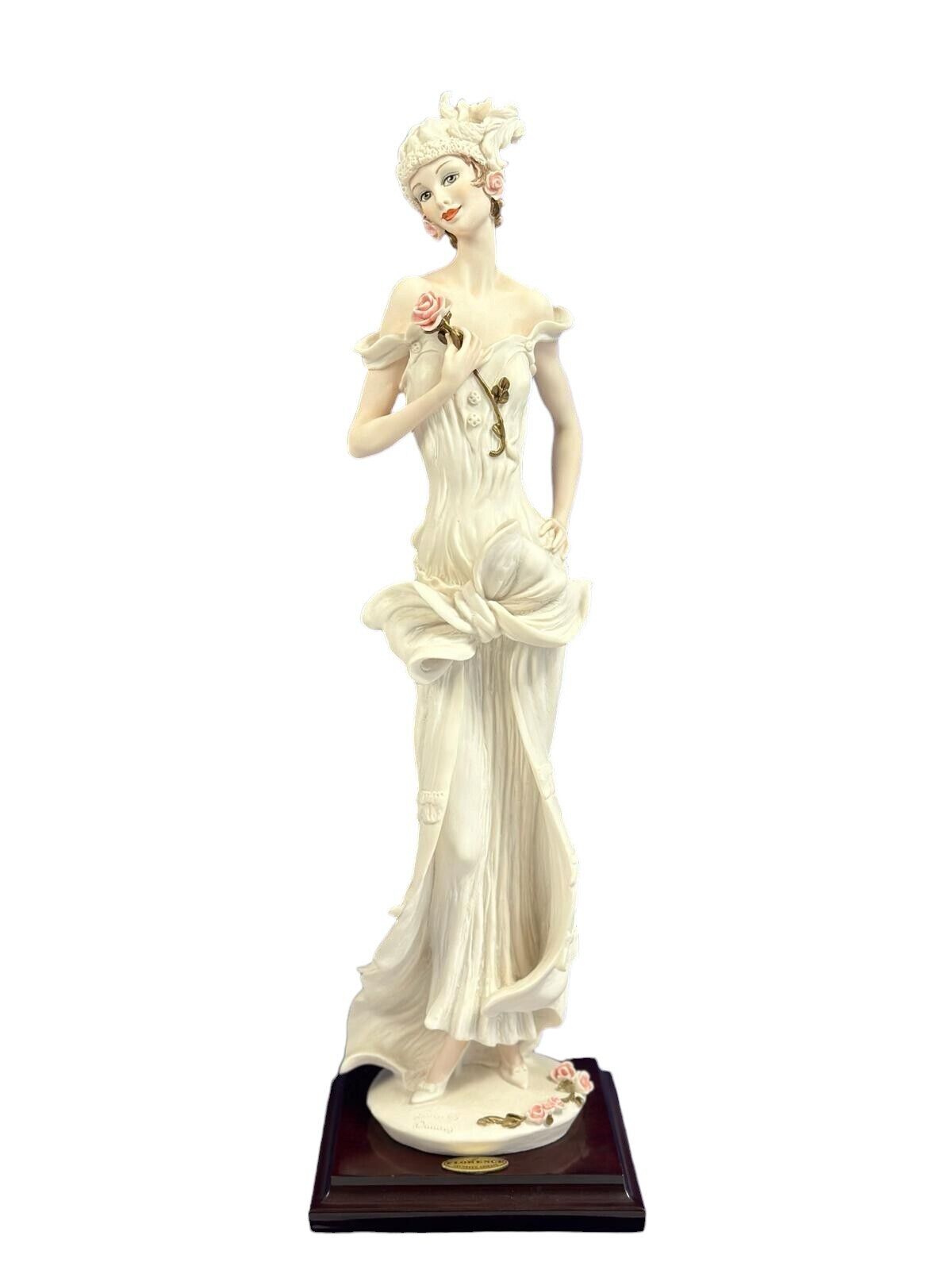 G. Armani Figurine The Flirt Capodimonte Porcelain Florence Sculpture Art 1288F