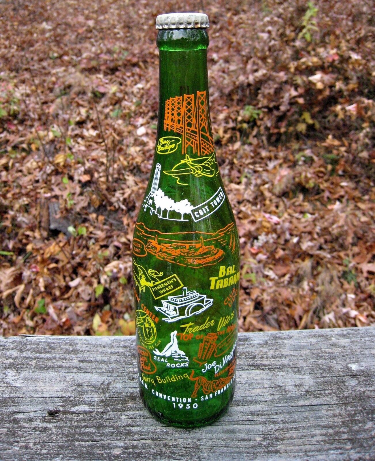 A.B.C.B. Bottle 1950 Convention San Francisco NSDA InterBev Pepsi Coca Cola RARE