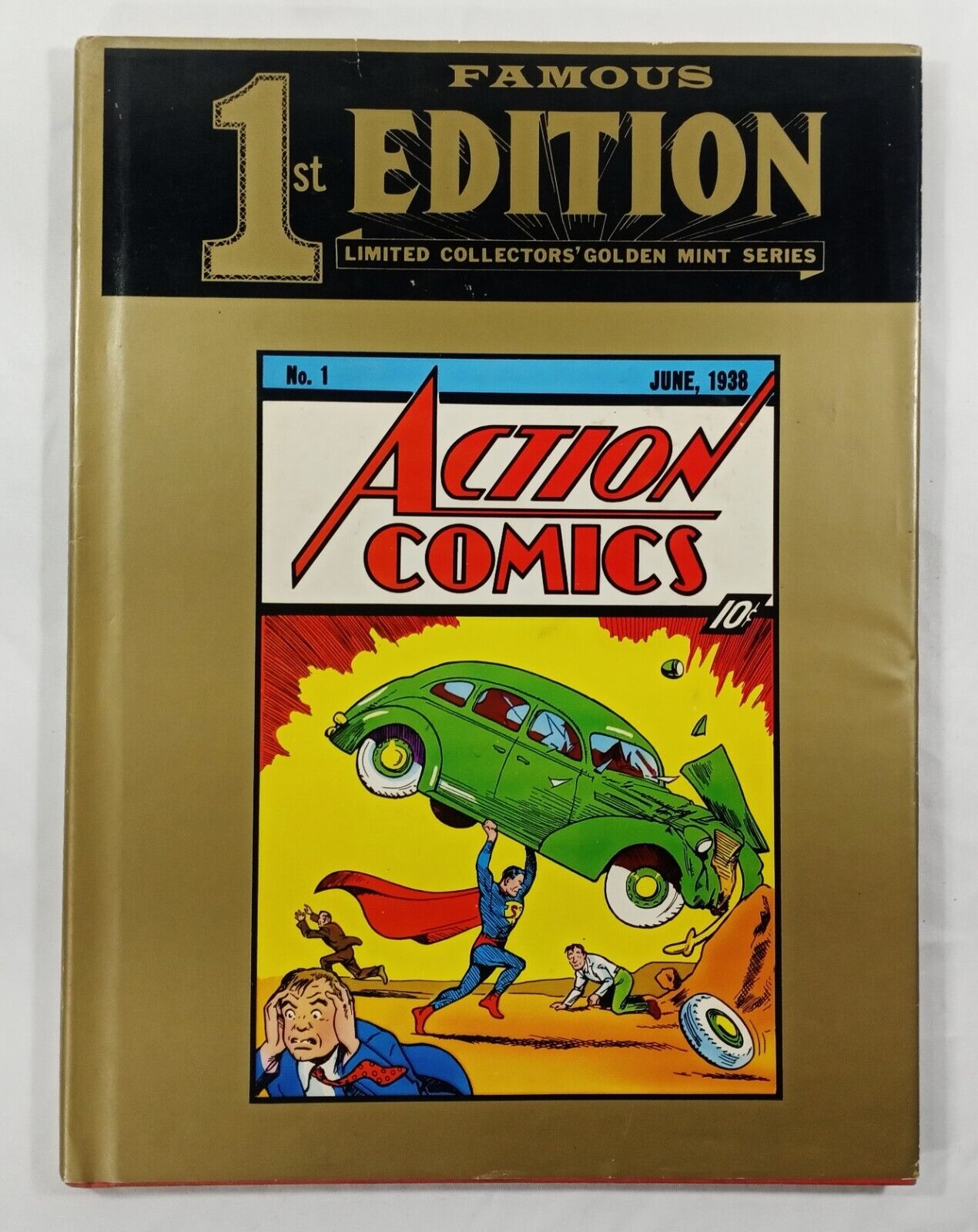 Famous First Edition C-26 Action Comics #1 Hardcover HC DJ 1974 Superman Reprint