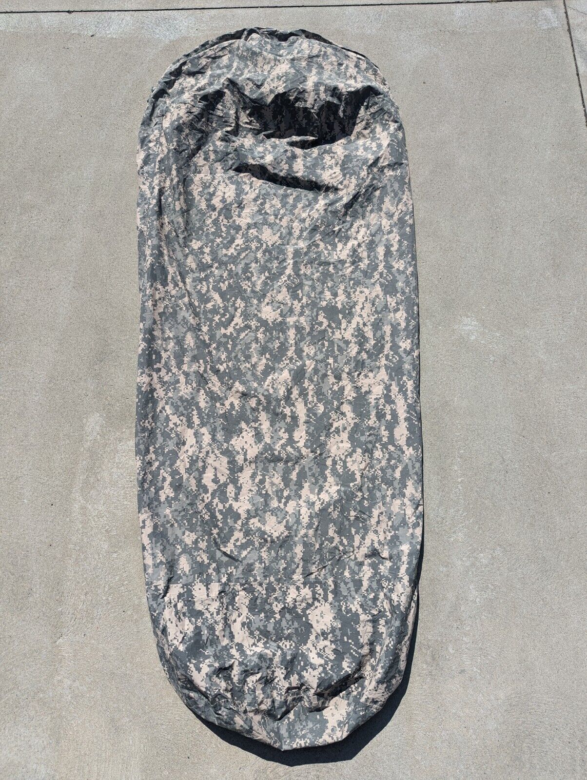 Excellent - US Army ACU Bivy Cover Digital Waterproof Goretex Sleeping Bag Cover