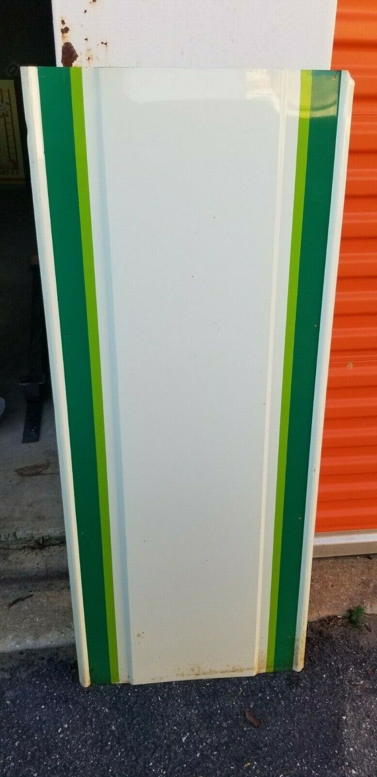 VINTAGE 7UP SEVEN UP METAL SIGN Blank 47.75x19.5 NEW OLD STOCK  B