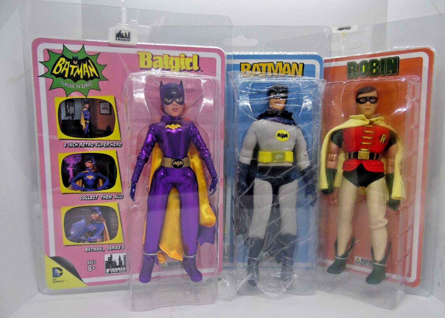 New  Batman,Robin, and Batgirl Figurines - Batman Classic TV Series