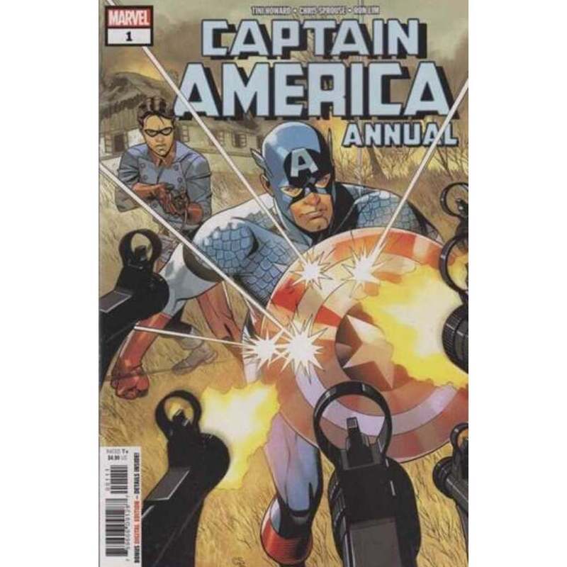Captain America (Sept 2018 series) Annual #1 in NM minus cond. Marvel comics [l/