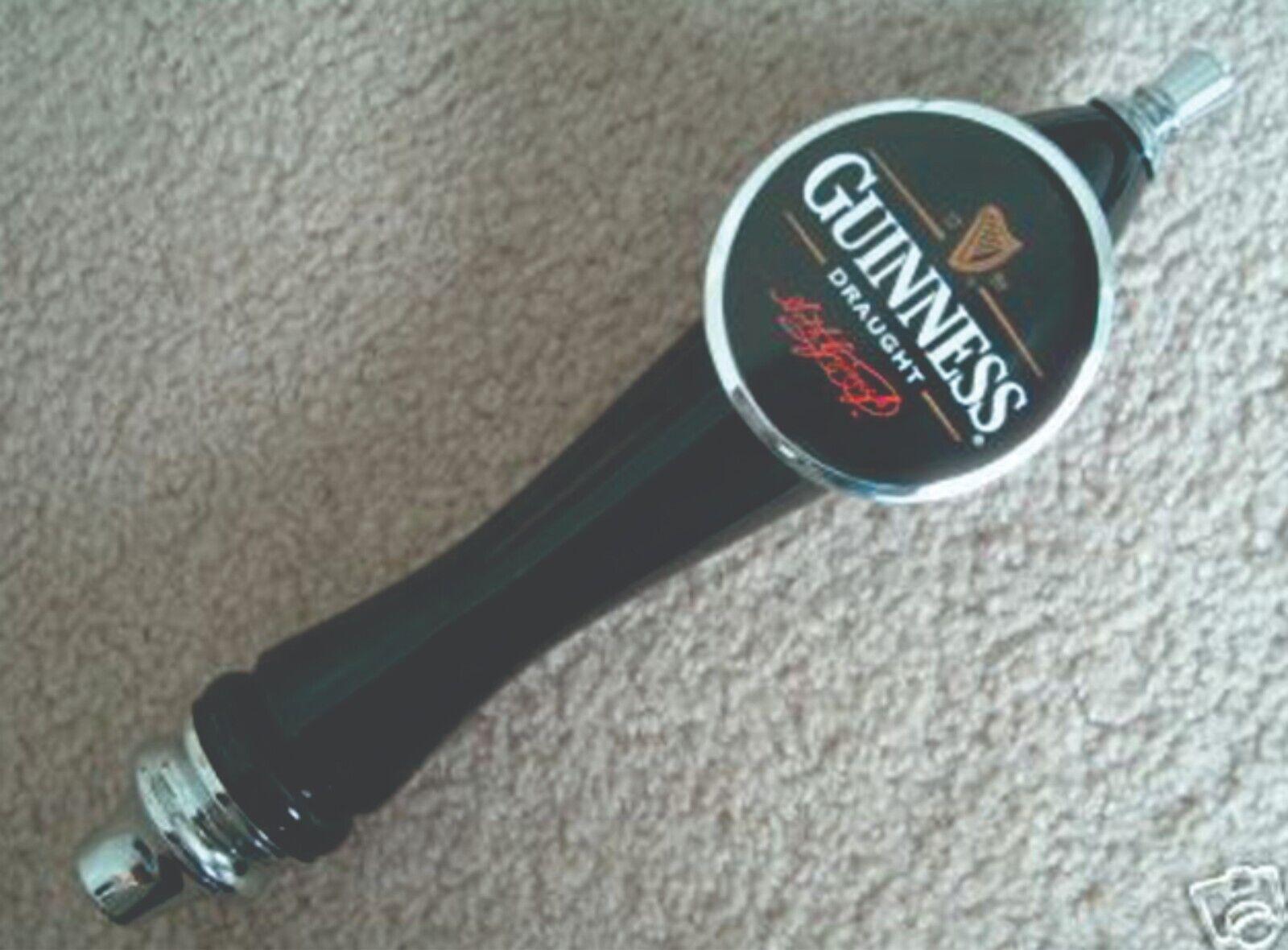 Beer Tap Handle tapper Kegerator Guinness Guiness Guinnes st Patrick\'s