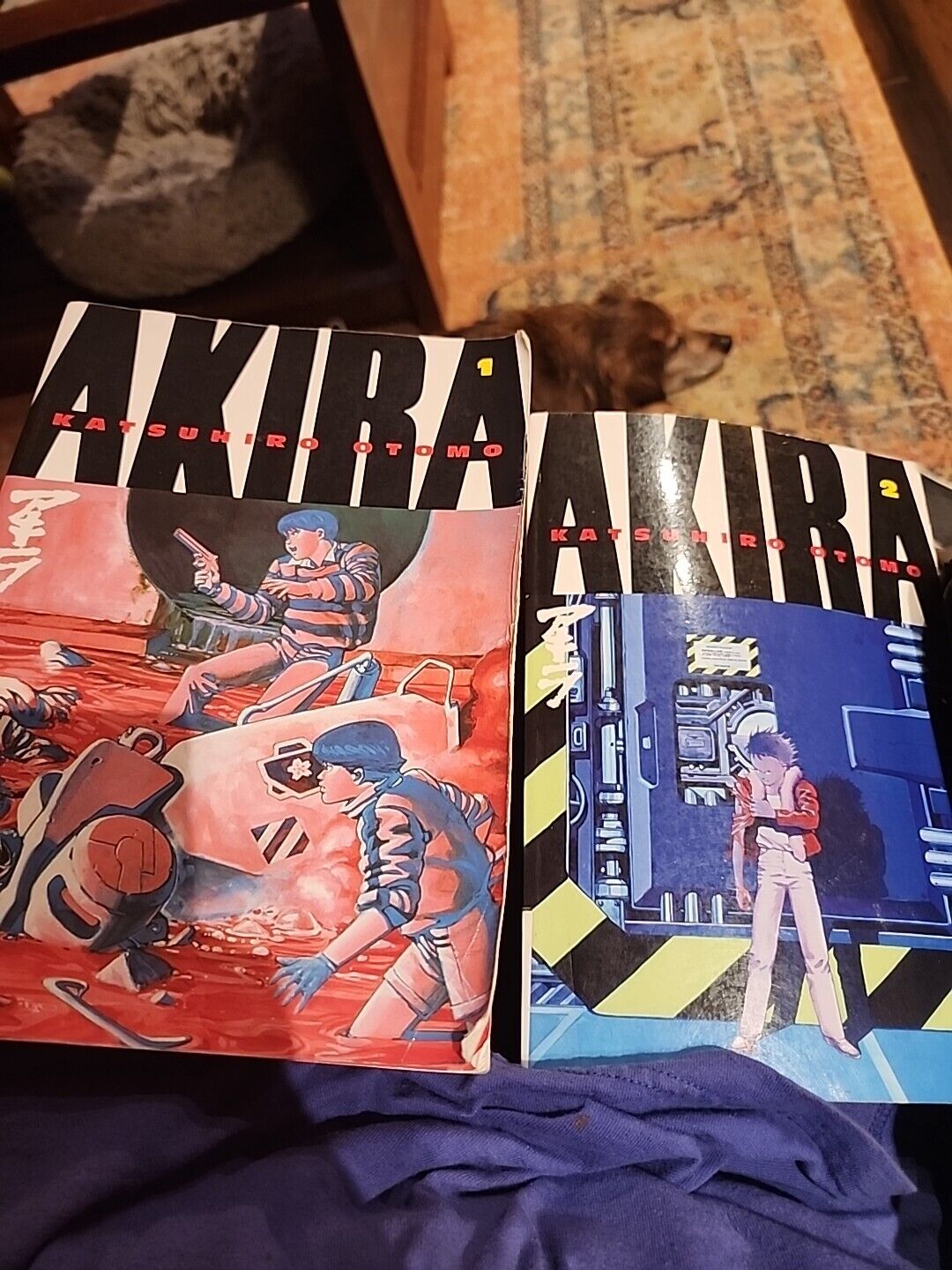 Akira Volumes 1 & 2 lot by Kodansha English Books Anime
