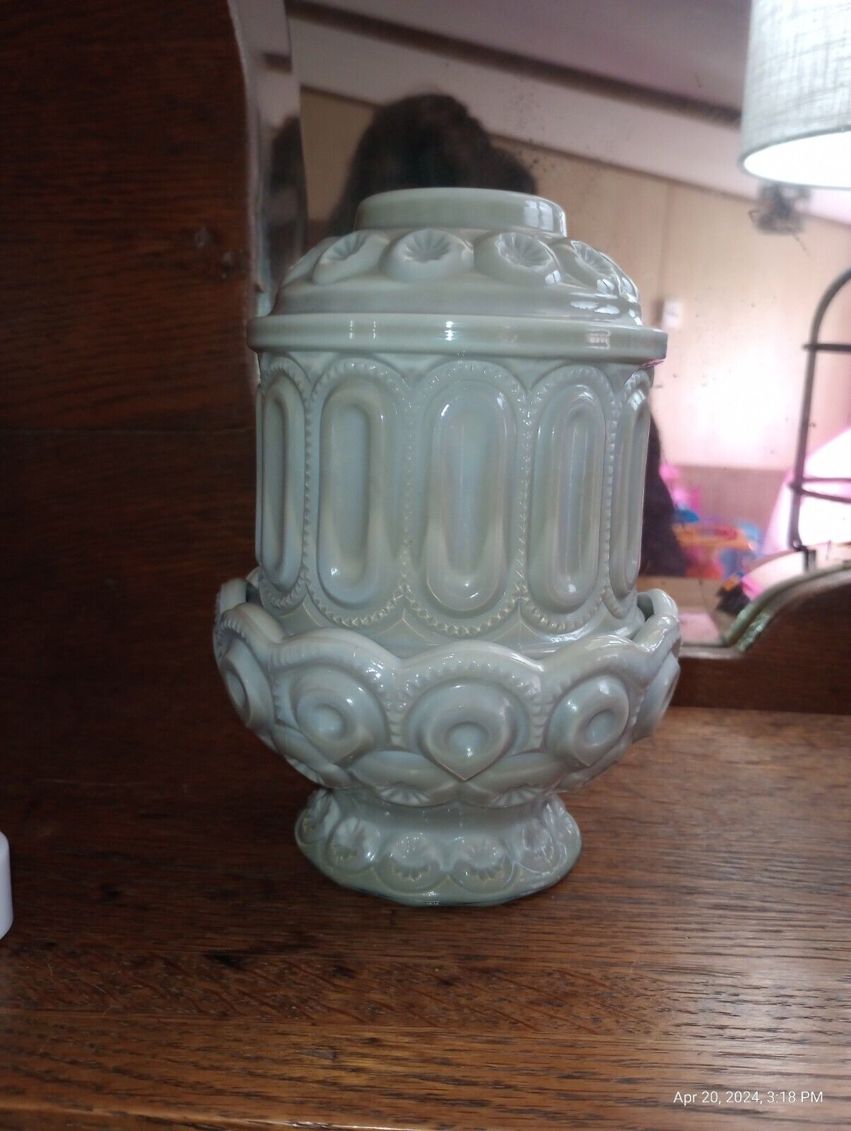 Weishar Marble Courting Lamp 6 INCH