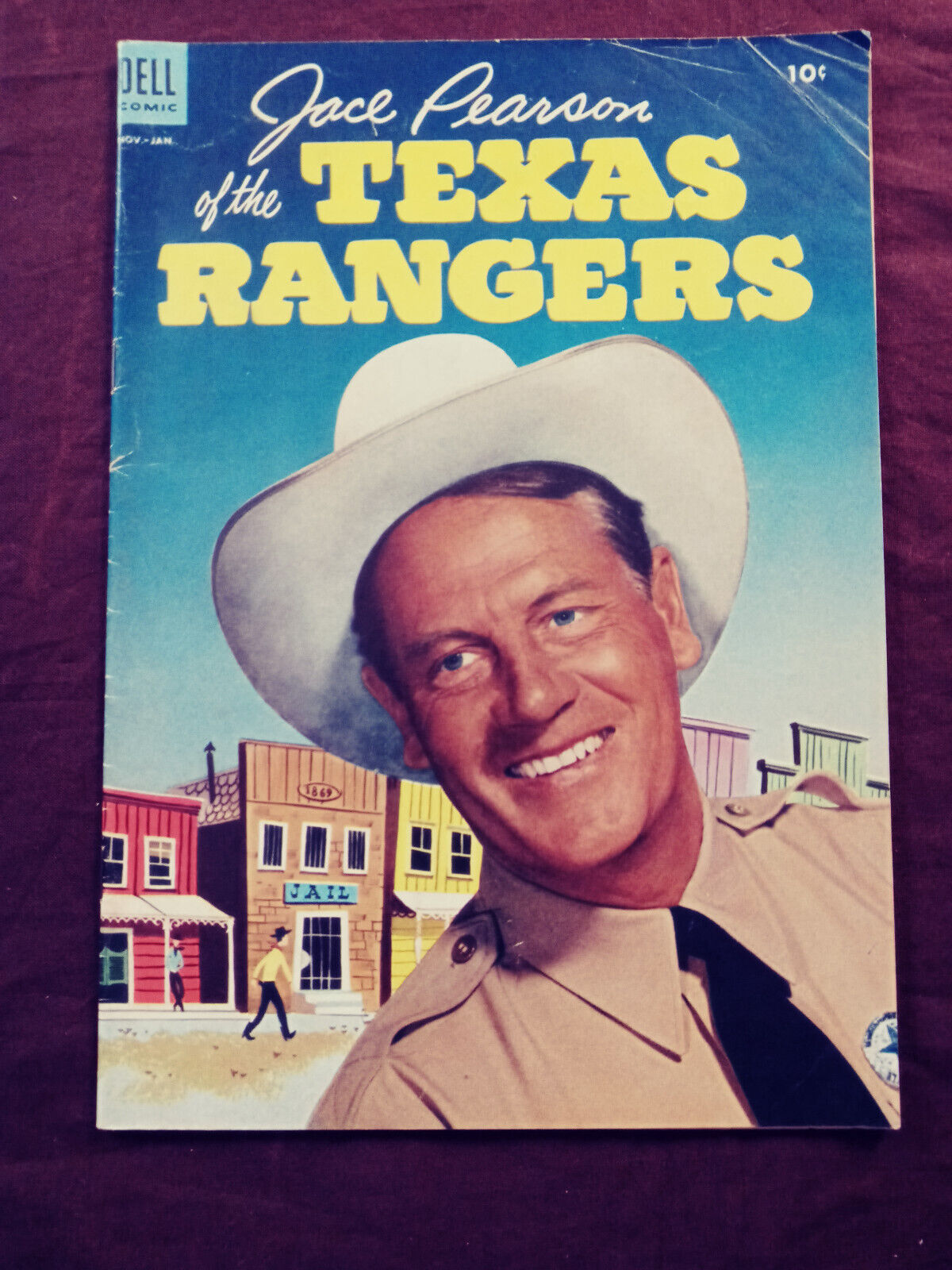 Jace Pearson\'s Tales of the Texas Rangers #4 *Dell* 1954 comic