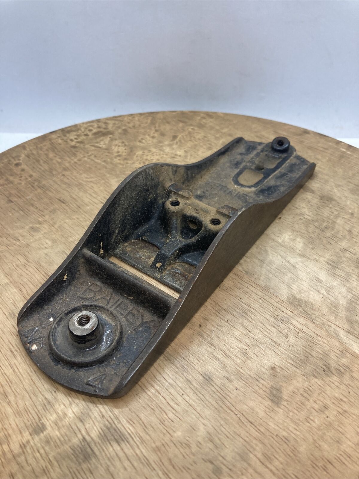 Stanley No.4 base body Part Only From Very Early Plane rusty old look