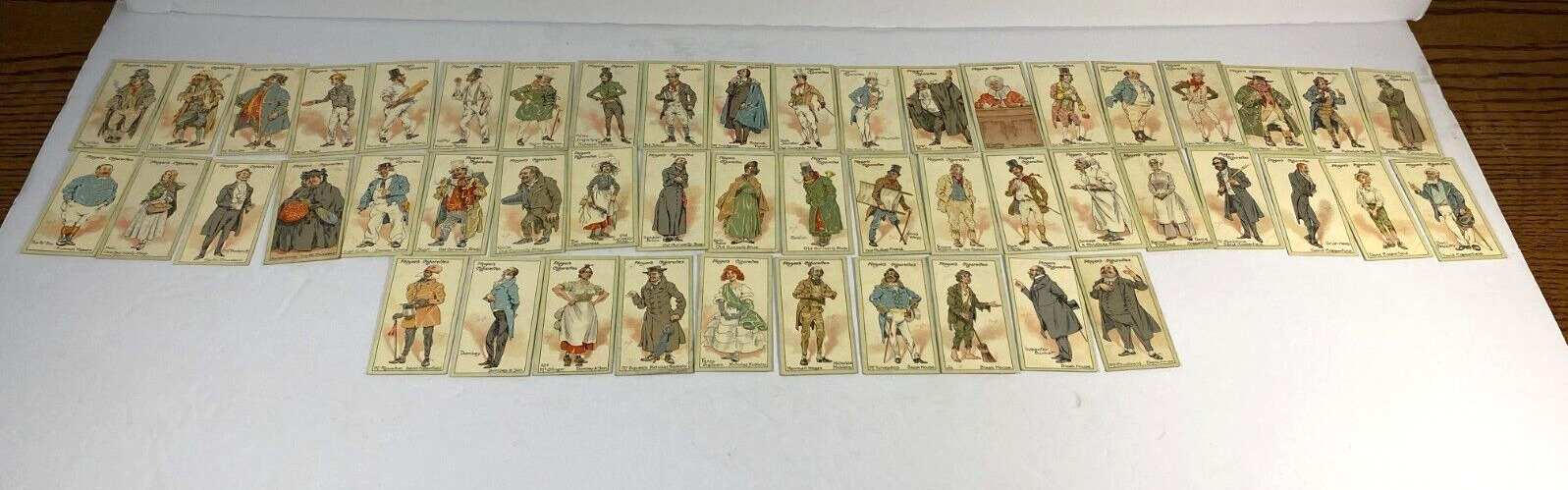 1912 JOHN PLAYER-CHARACTERS FROM DICKENS-ORIGINAL 112-YEAR-OLD-FULL 50 CARD SET