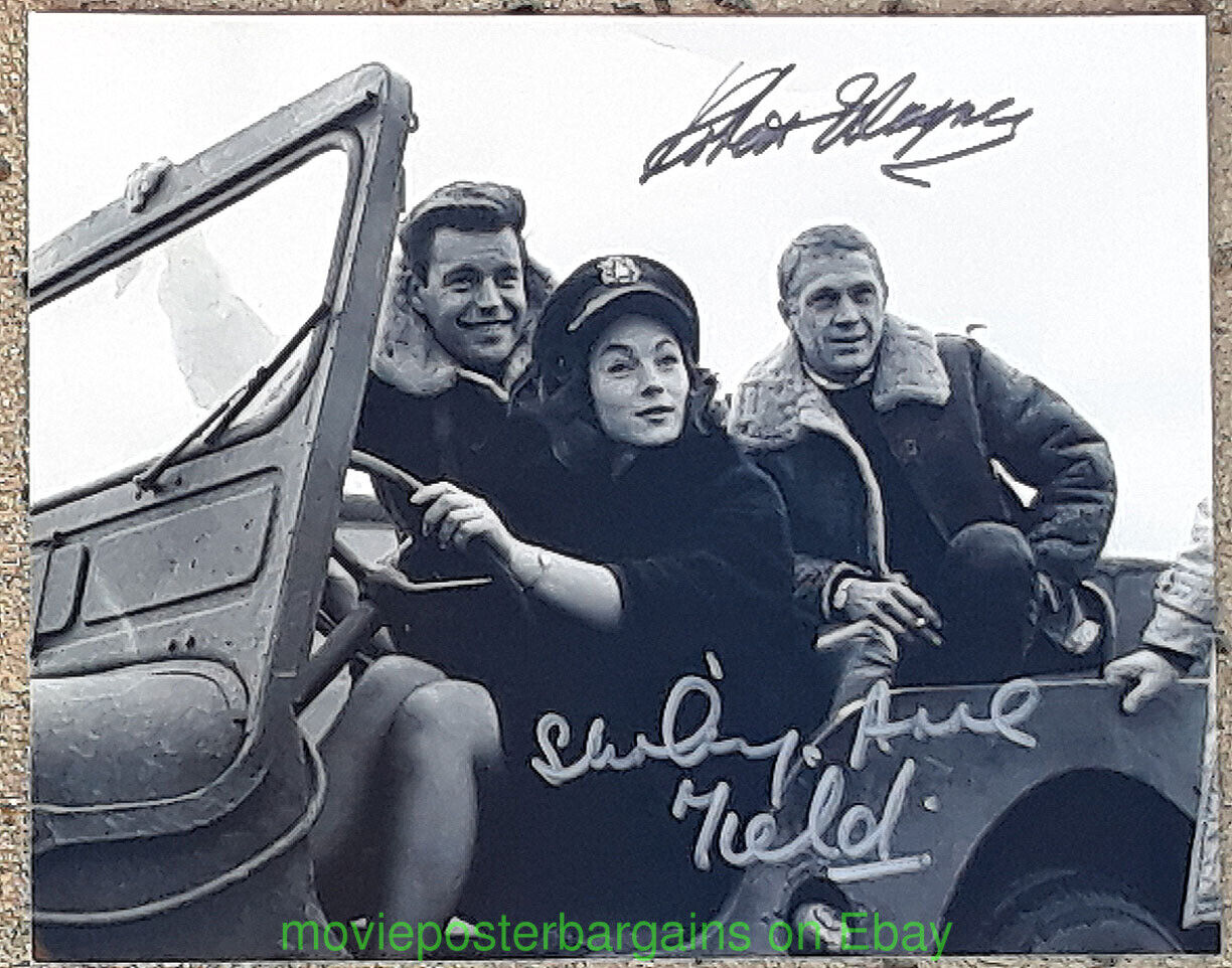 WAR LOVER Photo 8x10 ROBERT WAGNER SHIRLEY ANNE FIELD Autographed By Both