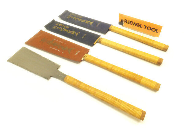 Japanese Old hand Saw Carpentry Pull Blade Tool Nokogiri 近藤寿一郎  etc 4set