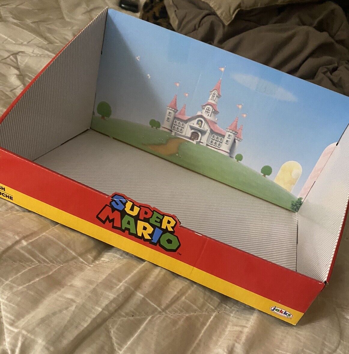 Super Mario Jakks Plush Official Store Display Box Only Rare Very Hard To Find