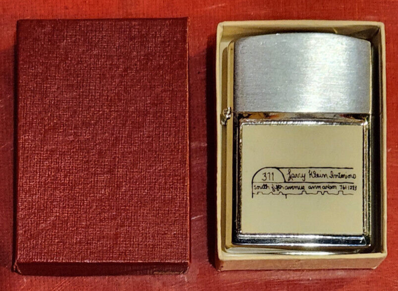 Synanon Products Flip Top Lighter Japan NOS