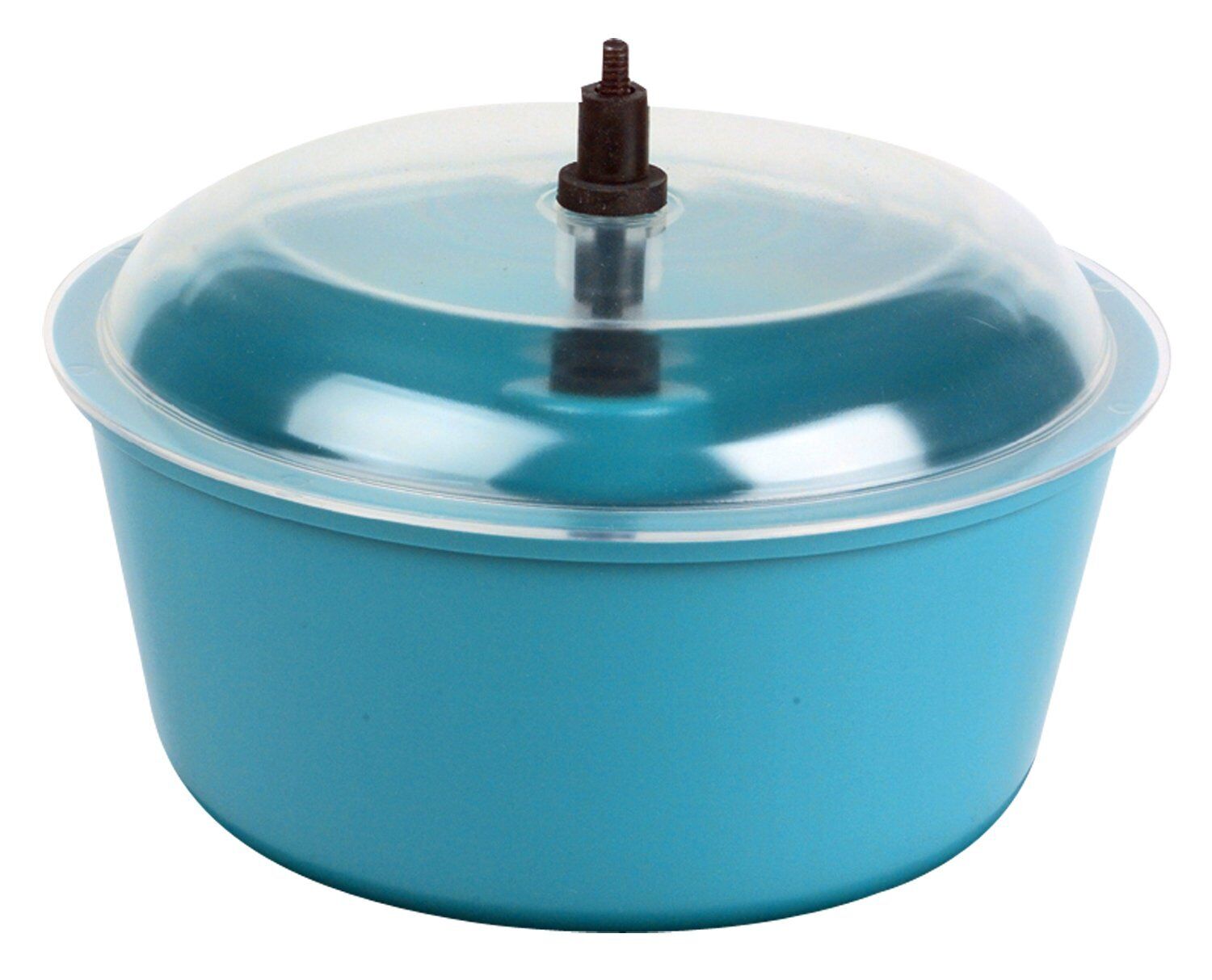 Raytech 23-005 Polyethylene Bowl with Lid, 0.05 Cubic feet Capacity, 8