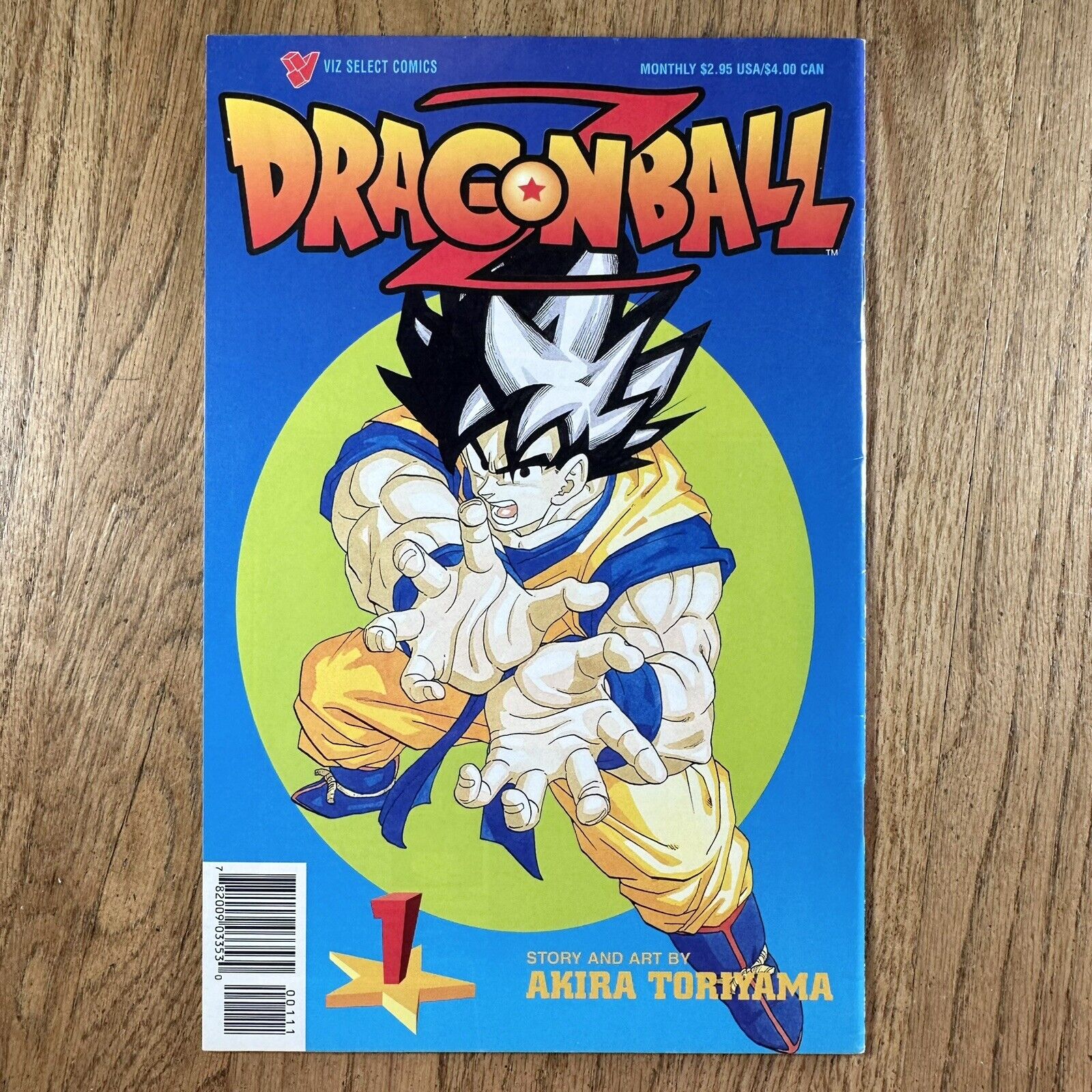 DRAGON BALL Z #1 Akira Toriyama 1st Print Viz Select Comics 1998 VF🔥🔑
