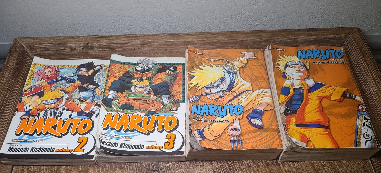 Naruto (3-In-1 Edition) Naruto Vol. 4-6 10-12 Masashi Kishimoto English Manga +2