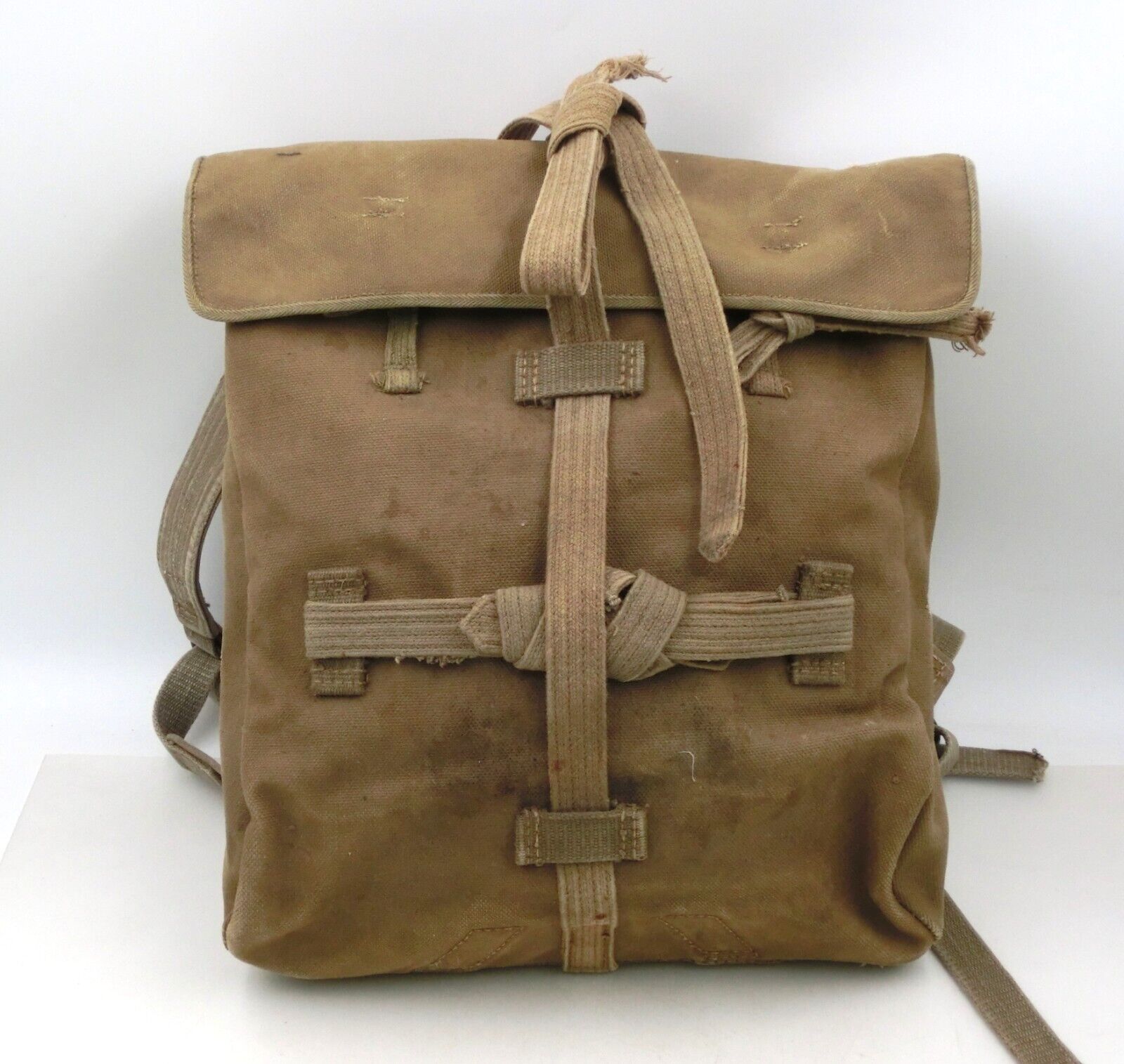 1940 Vintage Imperial Japanese Army Backpack WW2 Vintage Original 35x30x6cm