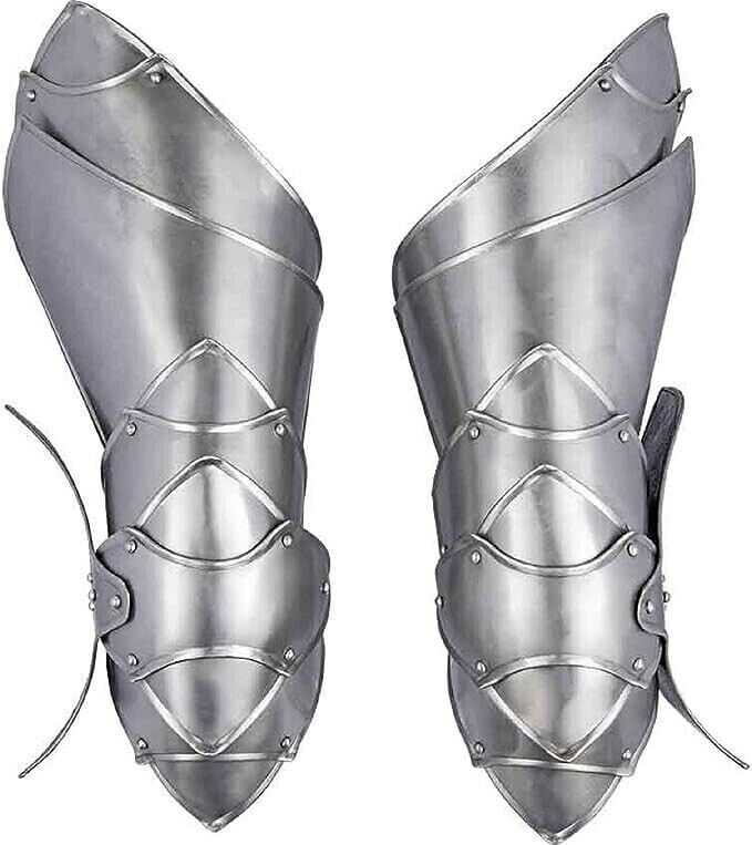 Medieval Gothic Full Leg Armor Set Collectibles Leg Protection SCA LARP Costume