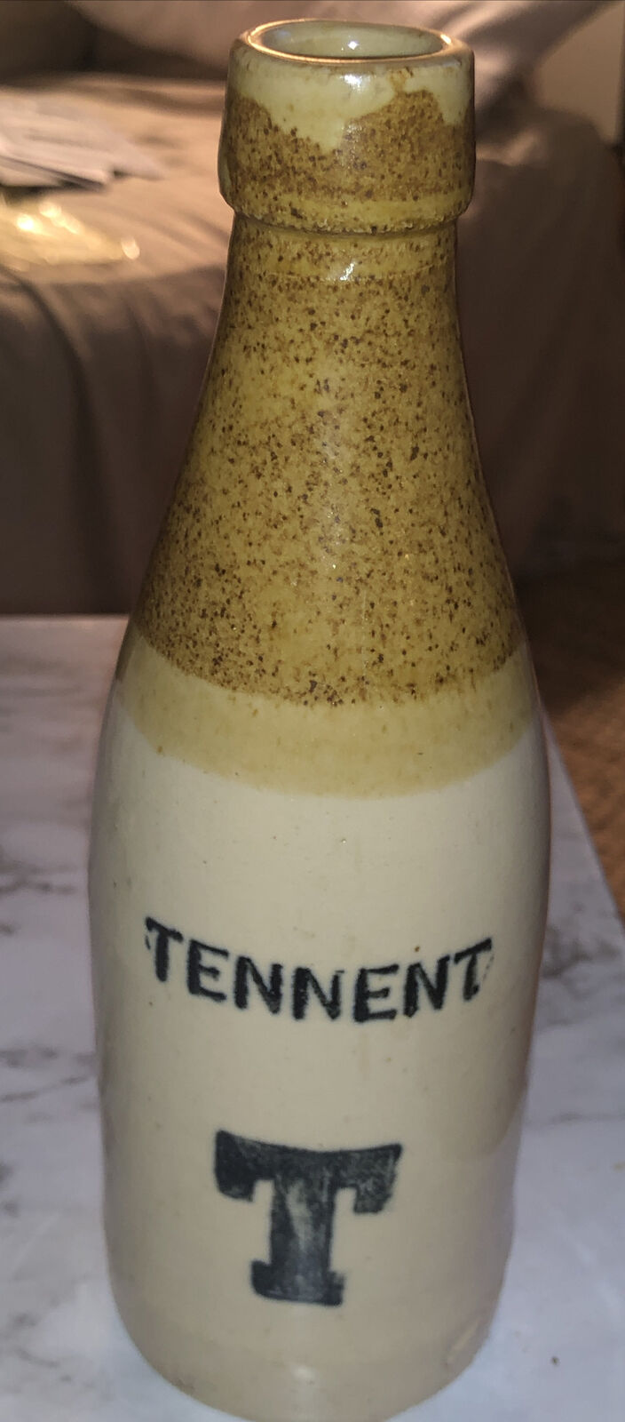 Vintage Tennent Ginger Bottle 