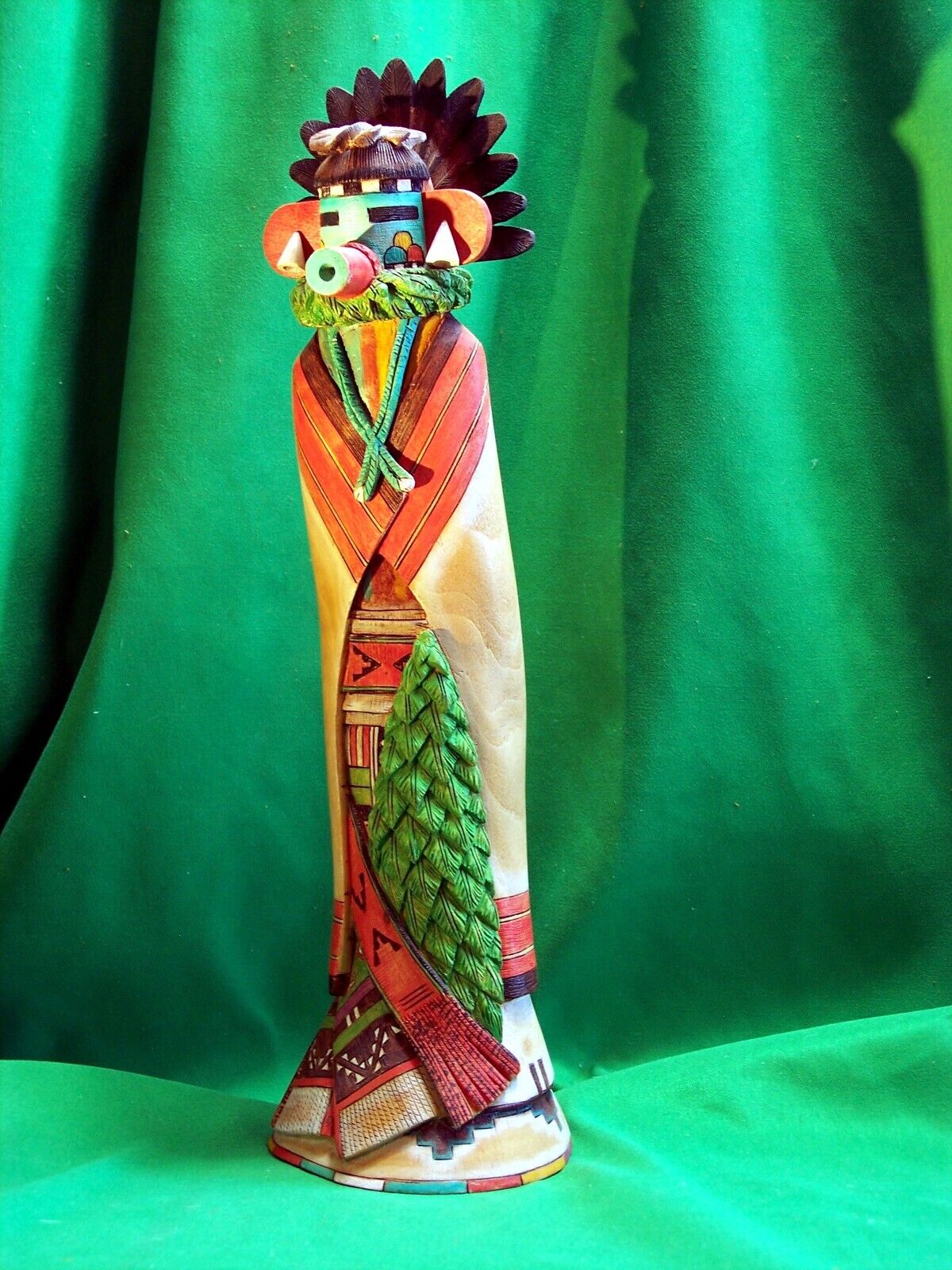 Hopi Kachina Doll - Talavai, the Dawn Singer Kachina by Loren Honyouti - Superb