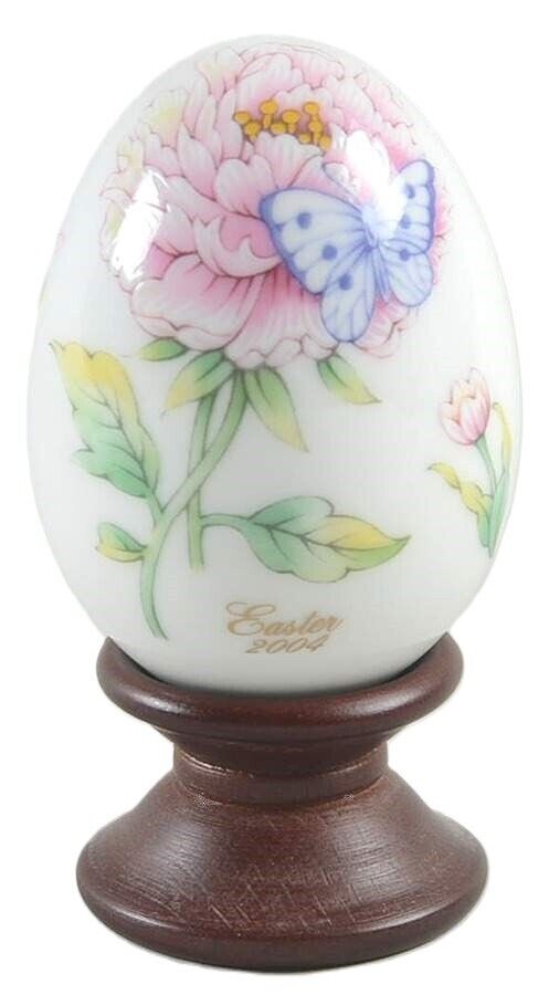 Noritake Easter Egg 2004 Limited Edition 34TH Stand Bone China M198 \
